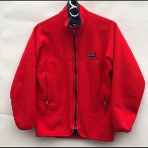 Red Patagonia zip up